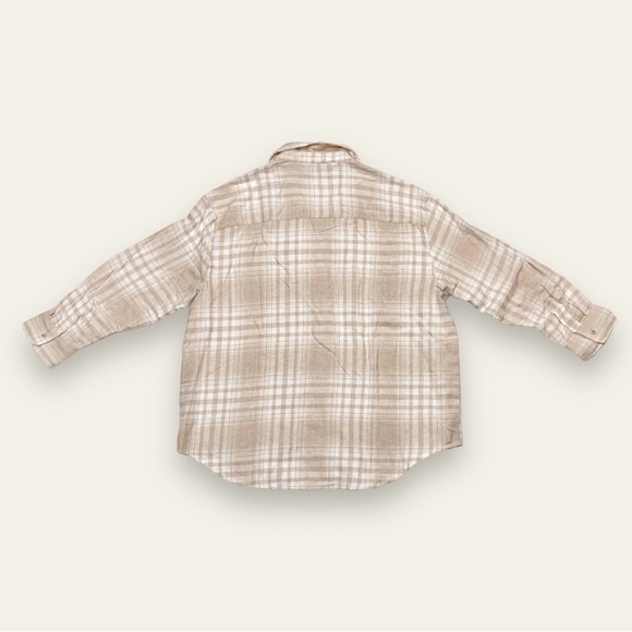 NWT Old Navy Loose Plaid Flannel Boyfriend Shirt - Picture 2 of 6